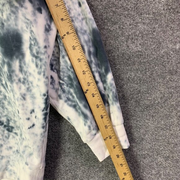 Lululemon Pullover Perfectly Oversized Crew Tie Dye Marble Dye Classic Navy Sz 6 - Picture 8 of 10